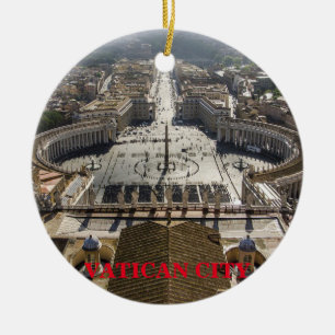 Cité du Vatican - Ornement de Noël panoramique