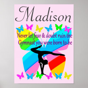CITE INSPIRATIONNELLE POSTER GYMNASTIQUE PERSONNAL