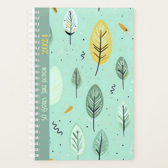 CITE MOTIVÉE PASTEL VERT BOHO MOTIF (Devant)