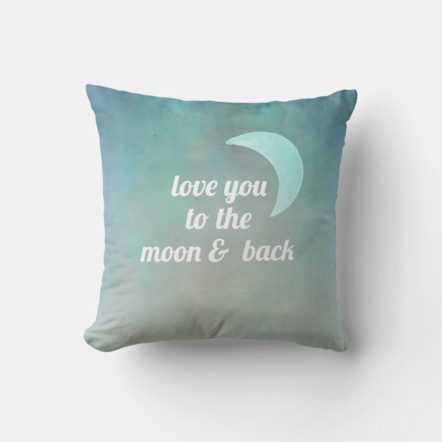 citez l'amour coussin pour vous à la lune et le do (Recto)
