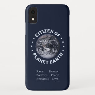 Citoyen de Planet Earth coque iphone