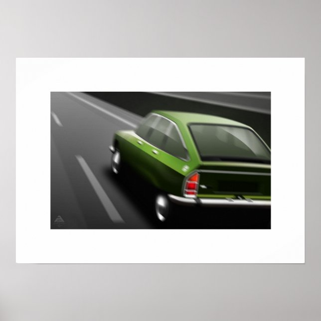 Citroen GS Poster (Devant)