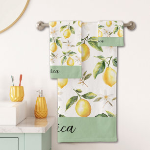 Citron de Citrus Fruit Fleur Blanche Botanique Mon