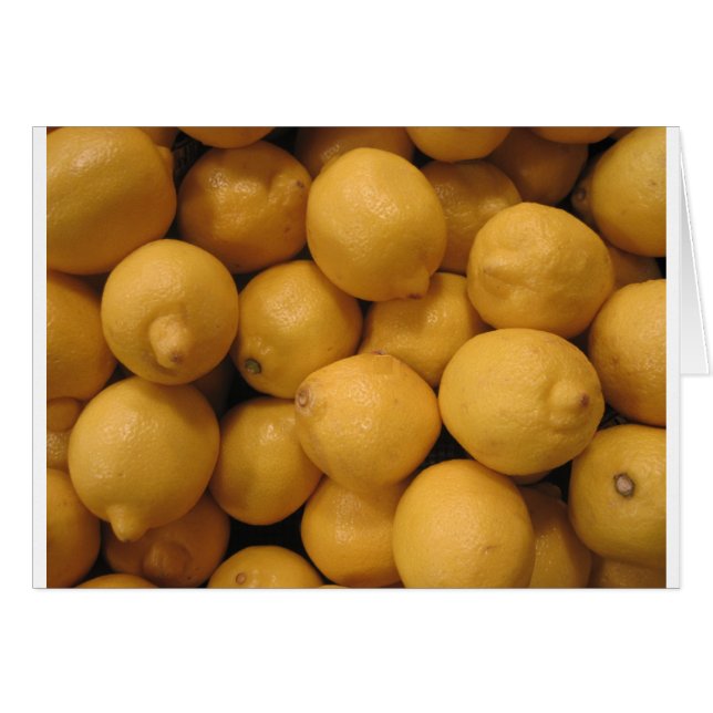Citron jaune aigre (Devant horizontal)