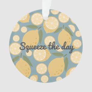 Citron jaune personnalisable Motif sans couture