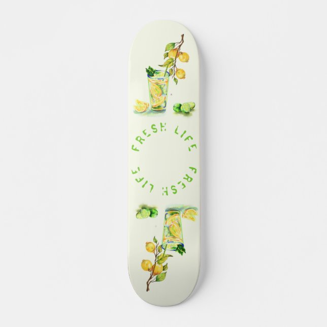 Citron jus Boire Lemonade Skateboard (Devant)