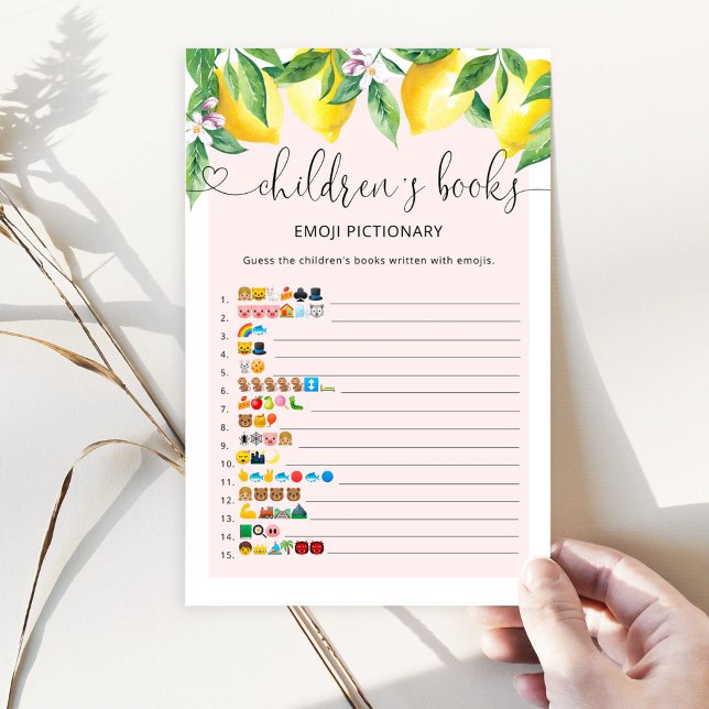 Citron livres pour enfants émoticônes jeu (Créateur téléchargé)