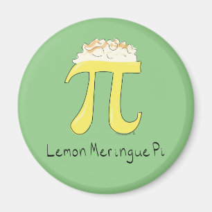 Citron Meringue Pi Cute Math Pi Day Magnet
