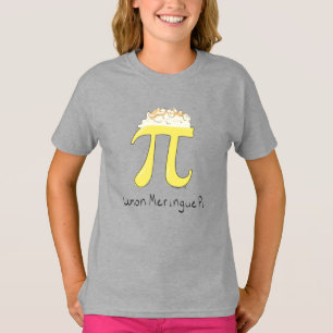 Citron meringue Pi mignonne Math T-shirt fille de 