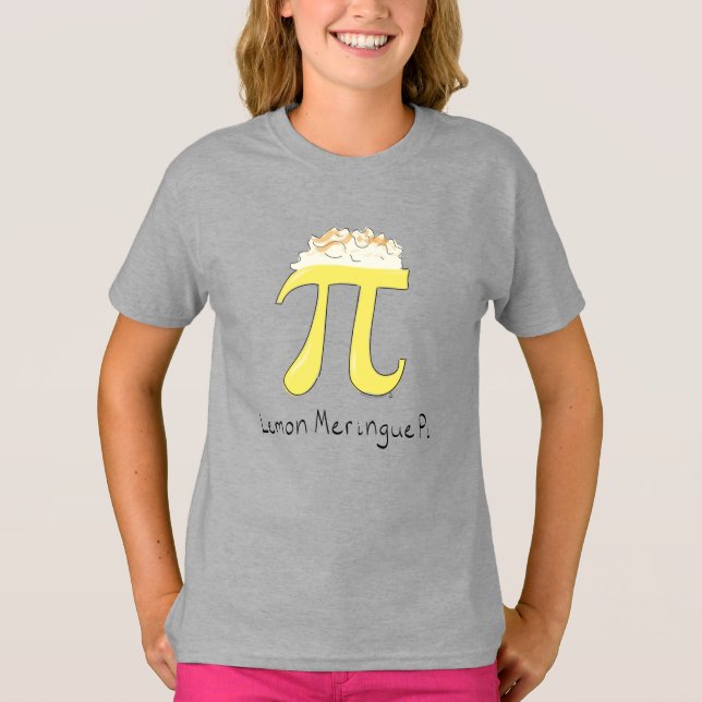 Citron meringue Pi mignonne Math T-shirt fille de  (Devant)