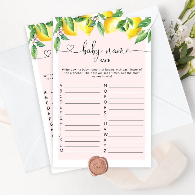 Citron rose Baby jeu de race (Créateur téléchargé)