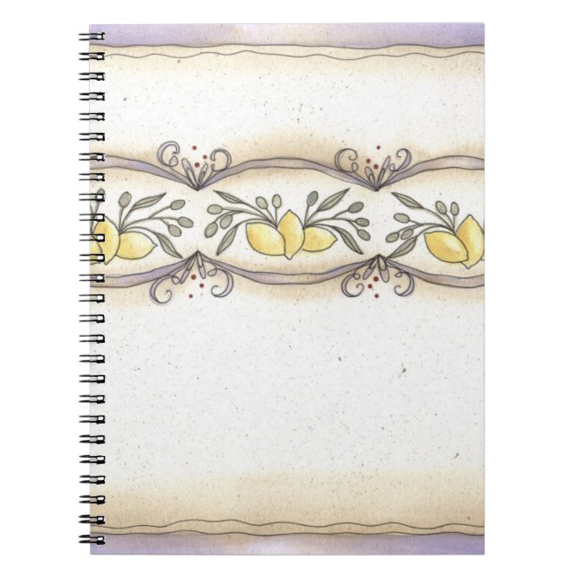 Citrons - carnet (Devant)