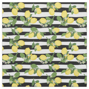 Citrons citron Citrons Grandes Pures Noires Tissu