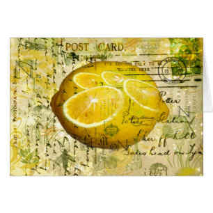 Citrons de carte postale