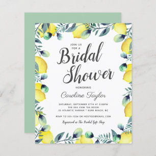 Citrons et Eucalyptus Été Fête des mariées brillan