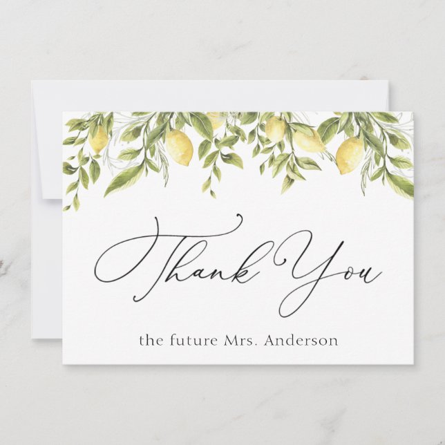 Citrons et Merci verdoyant (Devant)