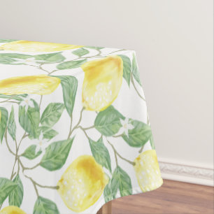 Citrons et nappes design Feuille