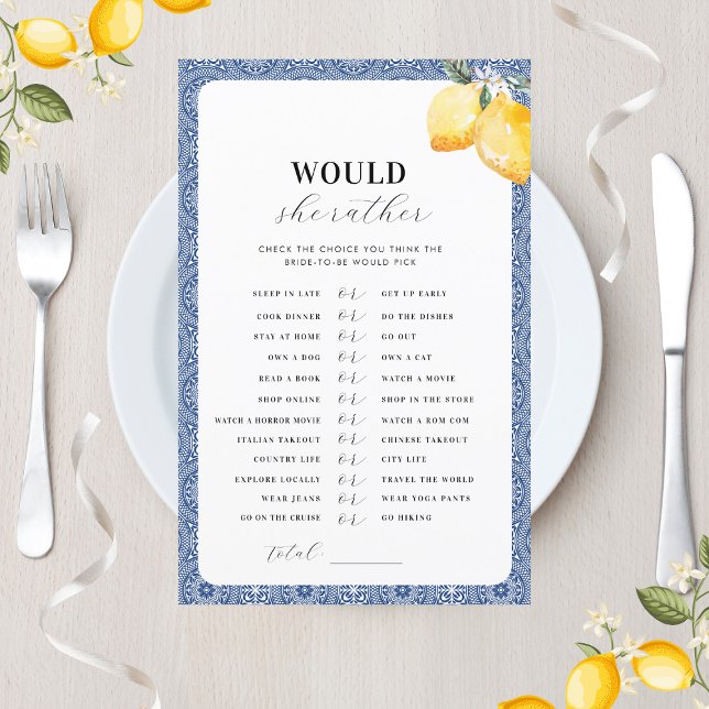 Citrons Italienne Fête des mariées Voudrait-Elle P (Créateur téléchargé)