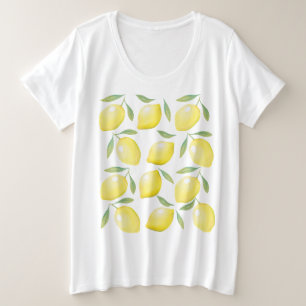 citrons jaune aquarelle