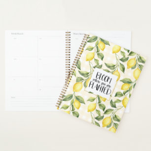 Citrons Jaunes Chic Fleurissent