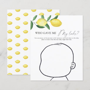Citrons - Qui m'a donné mon look jeu de bébé