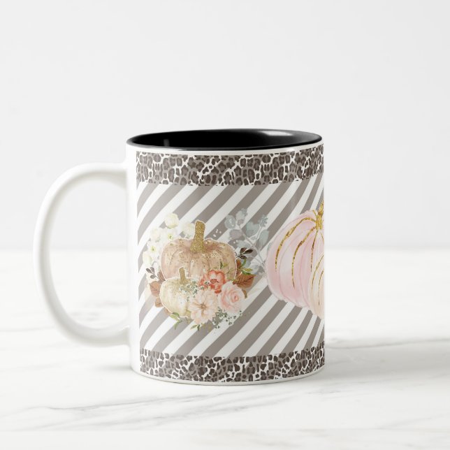  Citrouille Autumn Leopard Mug  (Gauche)