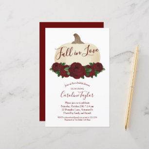 Citrouille blanc Bourgogne Floral Fête des mariées