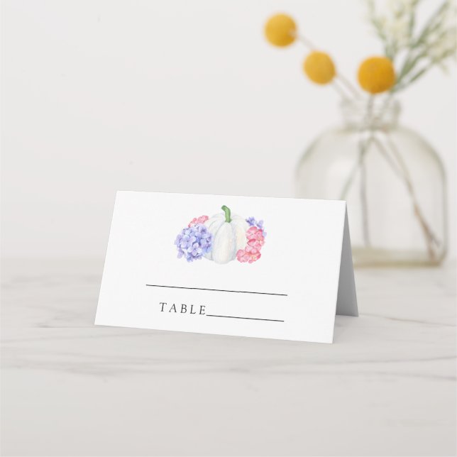 Citrouille blanc - Cartes mariages (Devant)