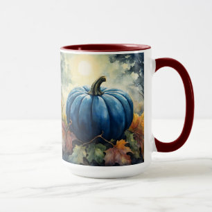 Citrouille bleu - Mug de café, Coupe,