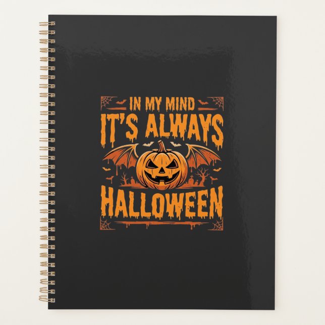 Citrouille Chauve-Souris Vector Design Halloween T (Devant)