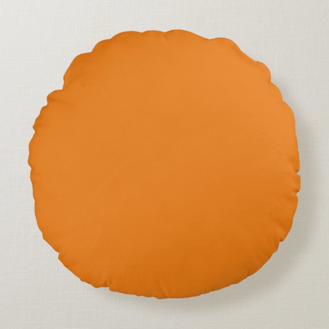 Citrouille / Coussin Rond (Devant)