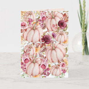 Citrouille d'automne Pink Burgundy Programme de ma