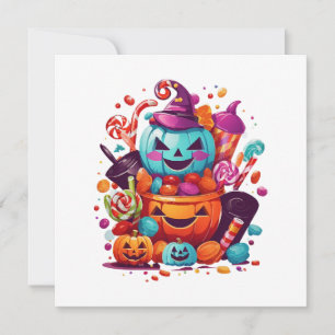 citrouille d'halloween drôle