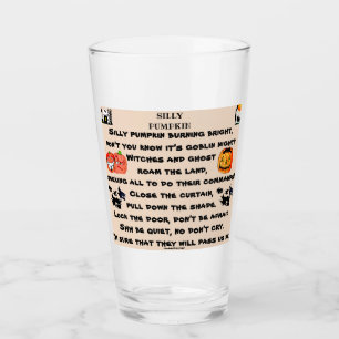 Citrouille d'Halloween en verre