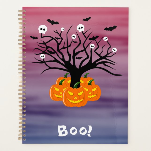 Citrouille d'Halloween Jack o’ Lanterne Dead Tree (Devant)