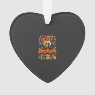 Citrouille d'Halloween Jamais Trop Tôt Château Gra