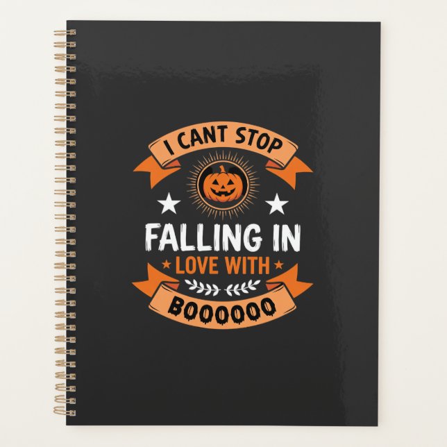 Citrouille d'Halloween tombant amoureuse (Devant)