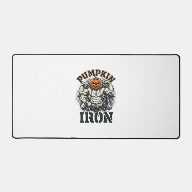 Citrouille Fer Vintage Bodybuilding Design Hallowe (Recto)