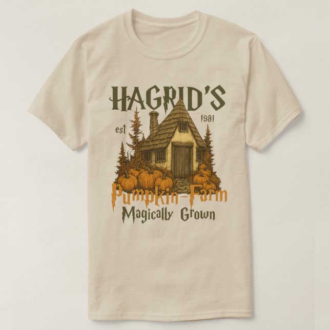 citrouille hagrid sweatshirt Automne Saison Sweat  (Design devant)