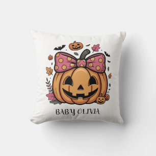 citrouille halloween avec Coussin avant pour bébé