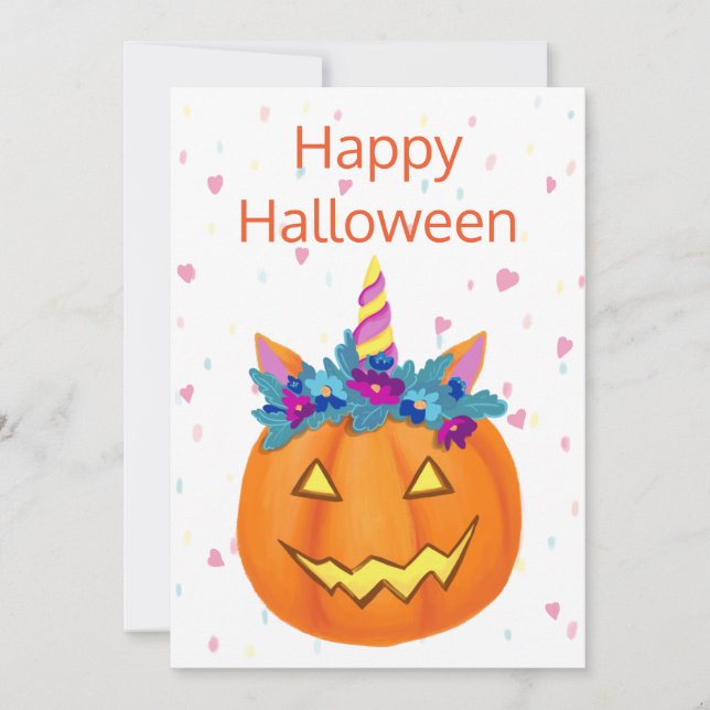 Citrouille Halloween Funny Jack-o'-lantern (Devant)