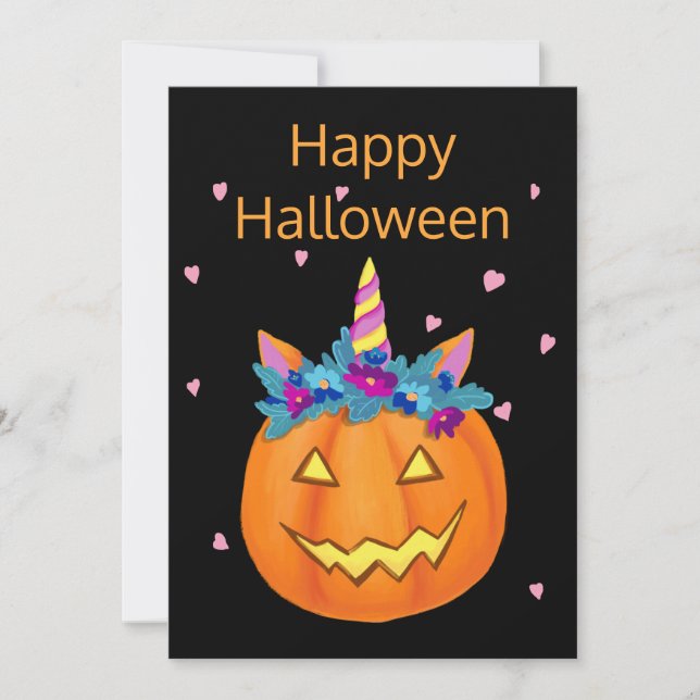 Citrouille Halloween Funny Jack-o'-lantern (Devant)