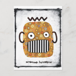 Citrouille Jack lunatiks ! Cartes postales