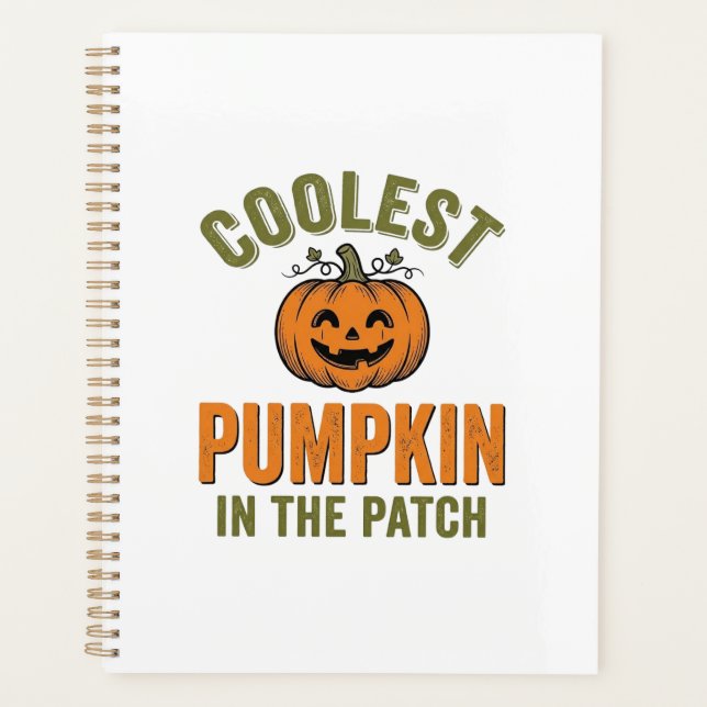 Citrouille la plus cool du patch Halloween vintage (Devant)