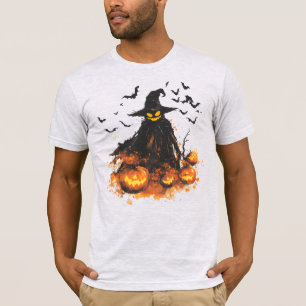 Citrouille maléfique Récolte Halloween T-Shirt – É