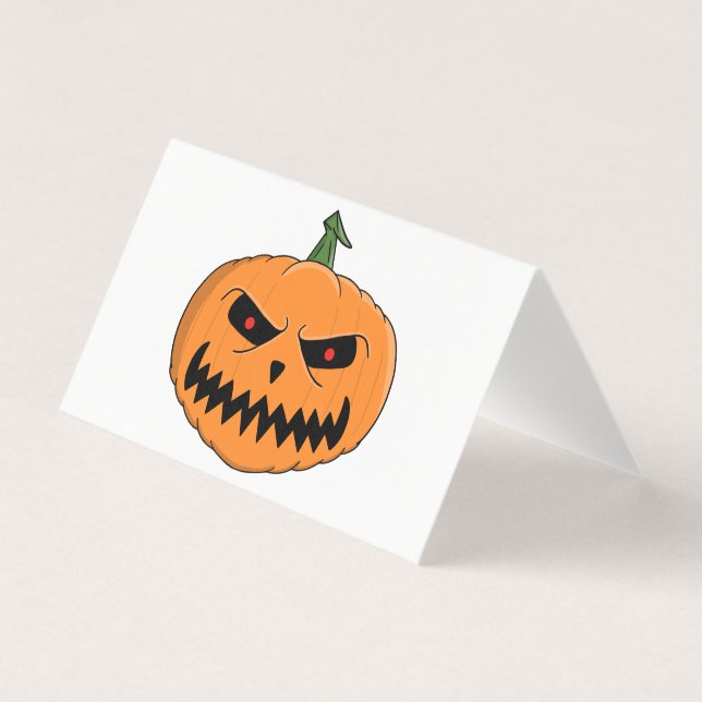 Citrouille menaçante d'Halloween (Front)