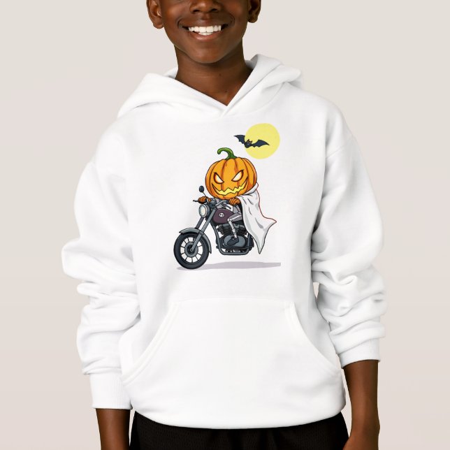 Citrouille moto (Devant)