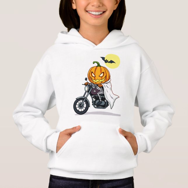 Citrouille moto (Devant)