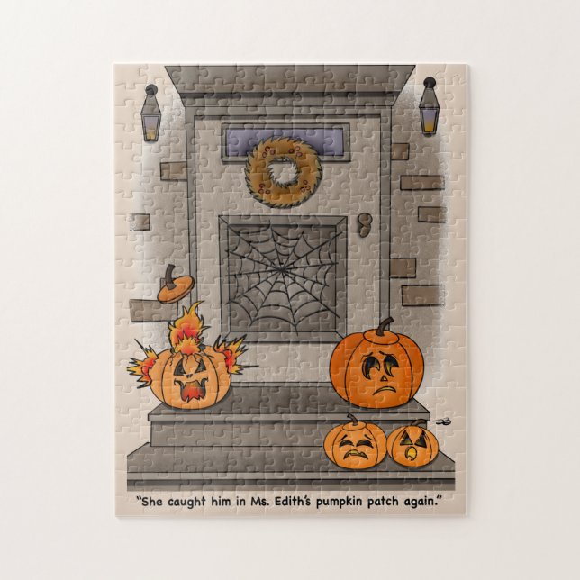 Citrouille Patch Jigsaw Puzzle (Vertical)