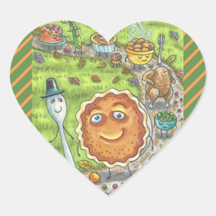 CITROUILLE PIE & AMIS THANKSGIVING PARADE STICKERS
